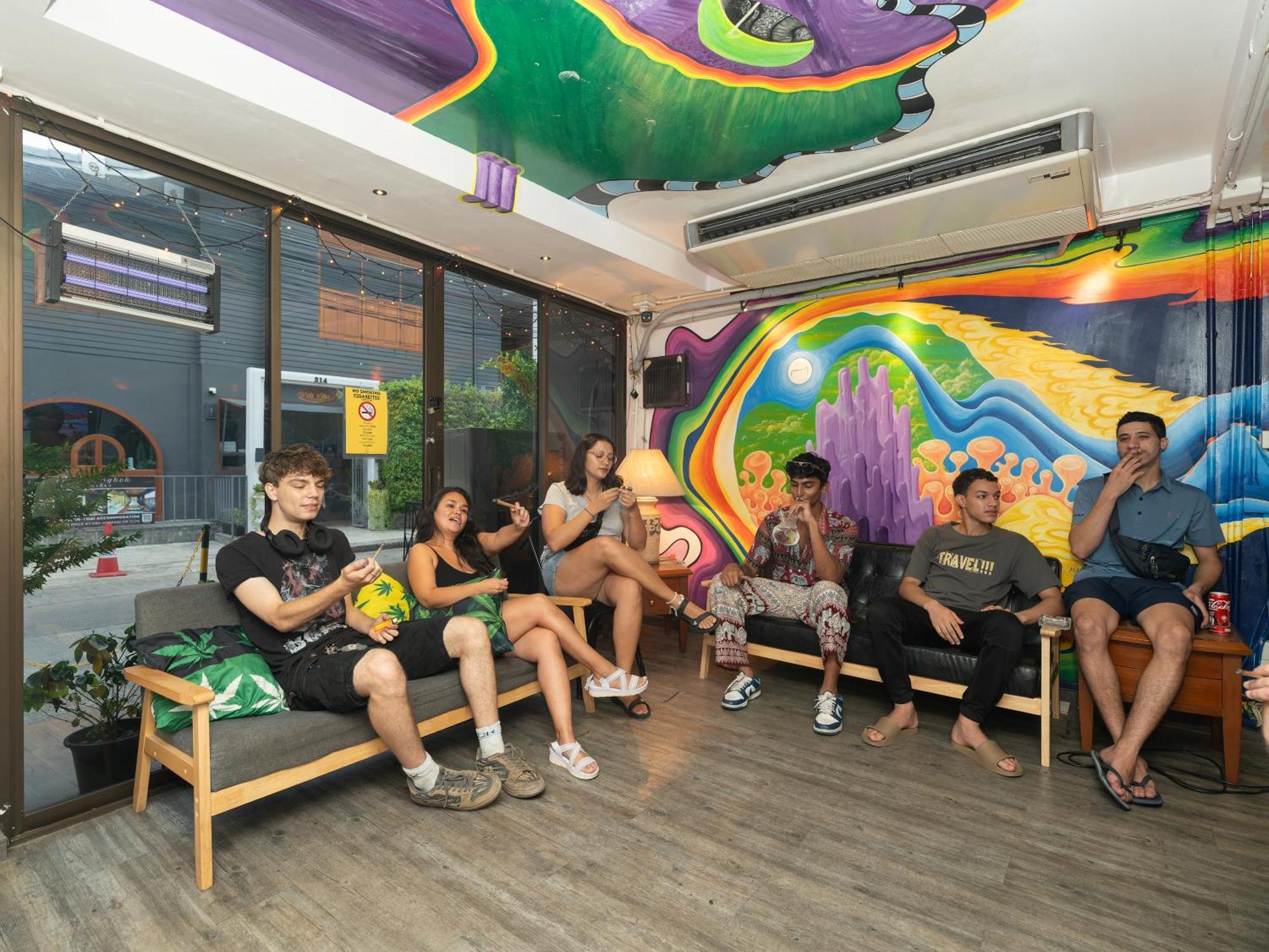 Oh Hostels - Bangkok Bagian luar foto